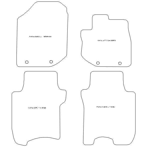 Honda Jazz MK2 Car Mats 69054EYE MrCarmats.co.uk